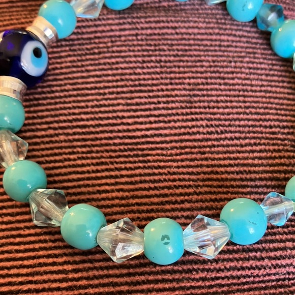 Evil Eye Stretch Bracelet - Picture 4 of 5